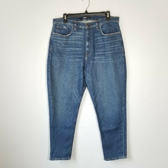 Hudson Bettie High Rise Taper Blue Slim Denim B6 - Picture 1 of 8